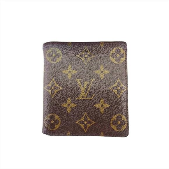 LOUIS VUITTON Bi -fold wallet USED - Picture 1 of 9
